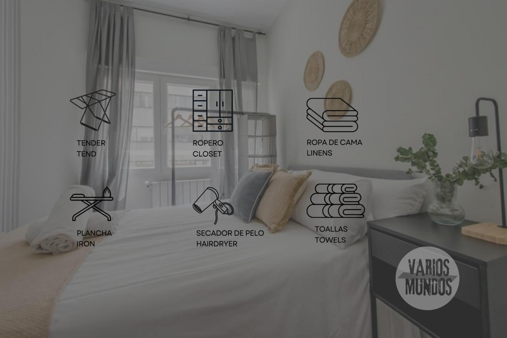 Excuisite New Apt En Gran Via Para 5Pax E2 マドリード エクステリア 写真