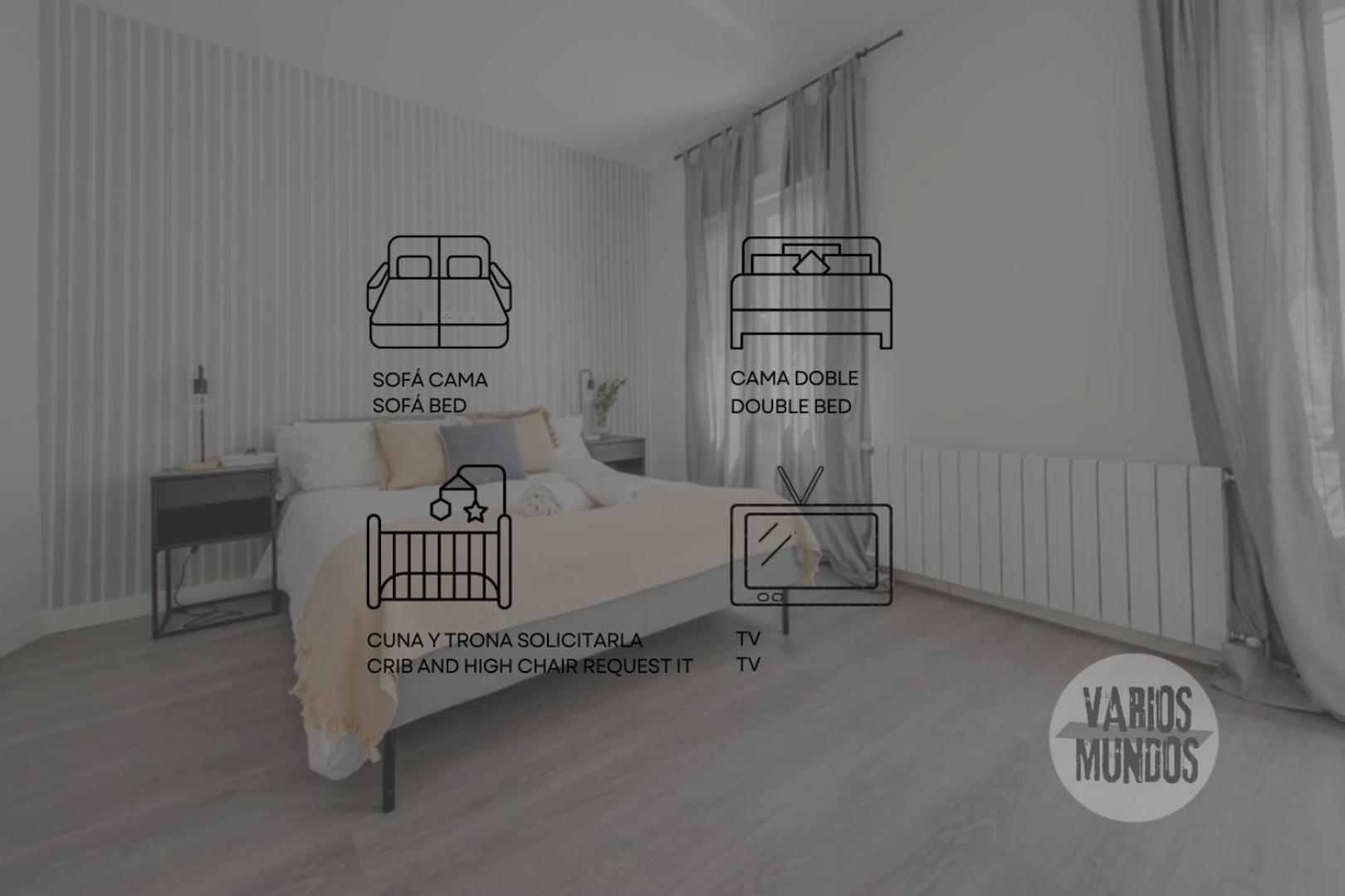 Excuisite New Apt En Gran Via Para 5Pax E2 マドリード エクステリア 写真